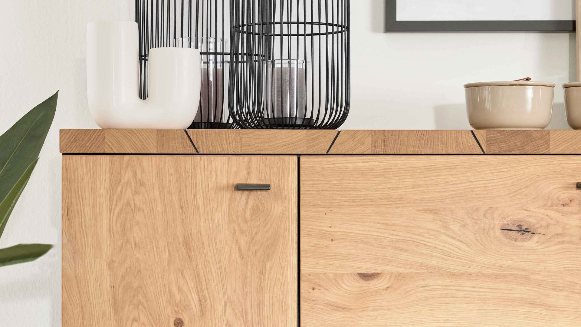 Interliving Wohnzimmer Serie 2108 - Highboard 780107-32 Interliving Wohnzimmer Serie 2108 - Highboard 780107-32
