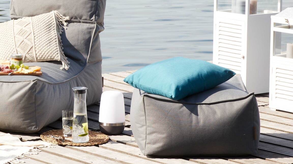 Interliving BEST BUDDYS! Outdoor Lounge-Hocker Stay