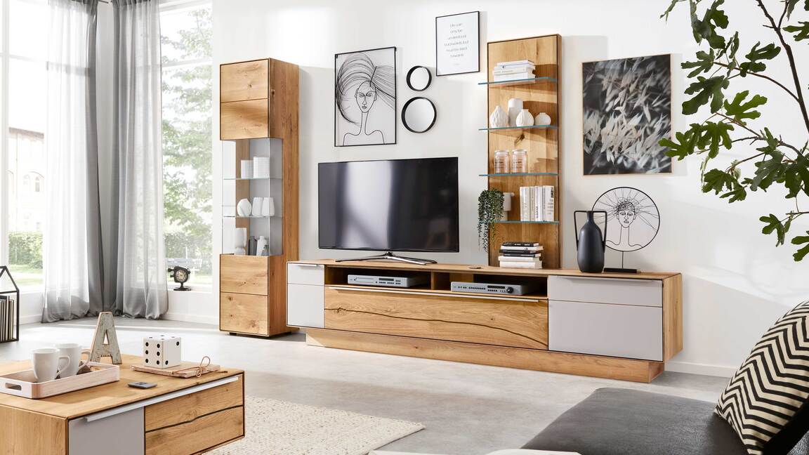 Interliving Wohnzimmer Serie 2020 - Wohnwand V15101 Interliving Wohnzimmer Serie 2020 - Wohnwand V15101