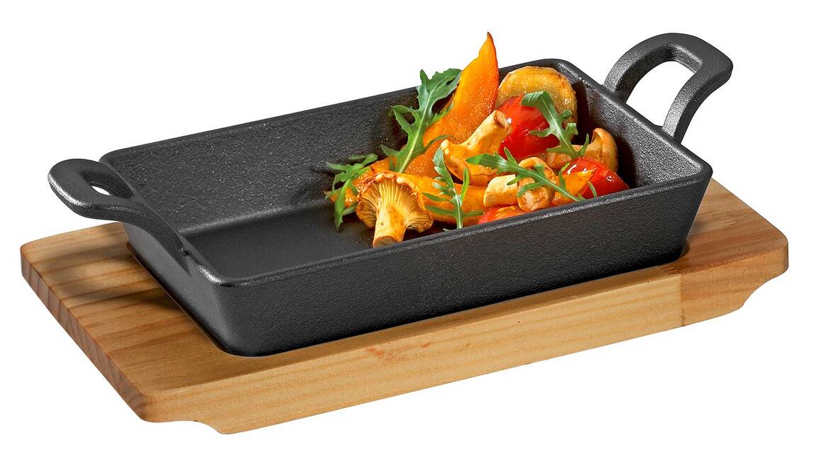KÜCHENPROFI BBQ Grill- & Servierpfanne