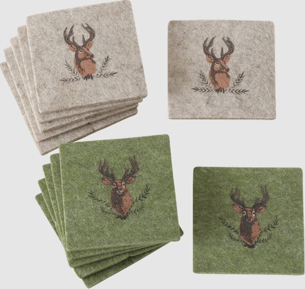 Untersetzer Rudolf 6 tlg.