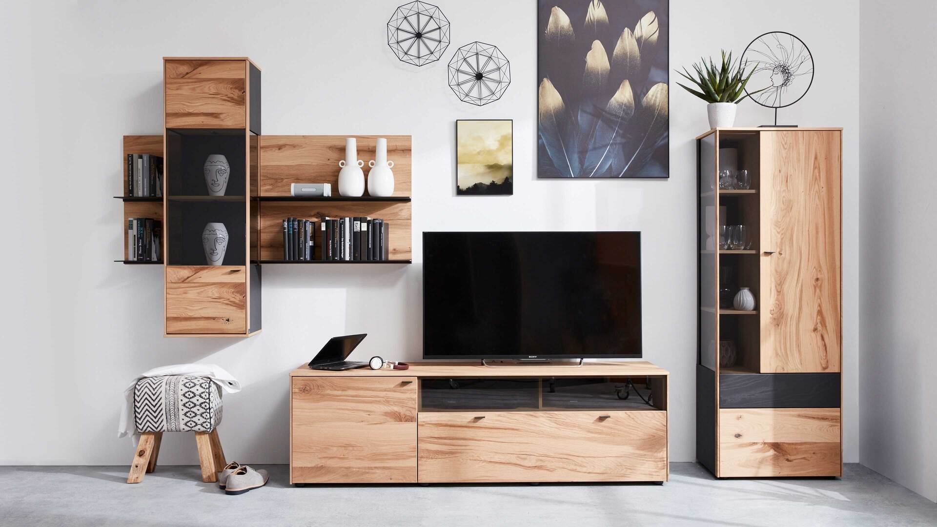 Interliving Esszimmer Serie 5604 - Wohnwand VI10-0308R