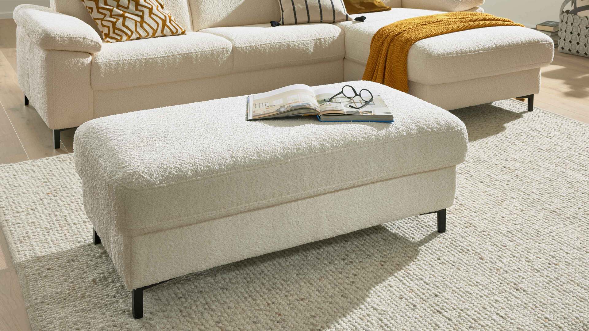 Interliving Sofa Serie 4054 – XXL-Hocker Ho ✓ Bei Interliving Wassermann in Memmingen