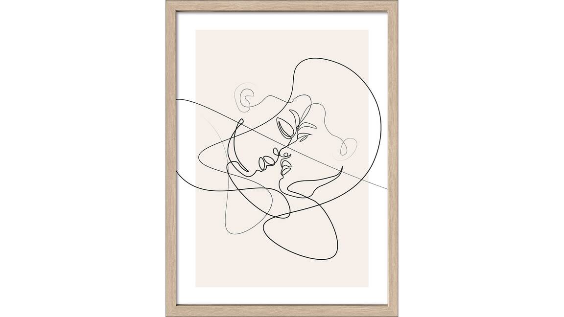Interliving BEST BUDDYS!  Kunstdruck Scandic Living