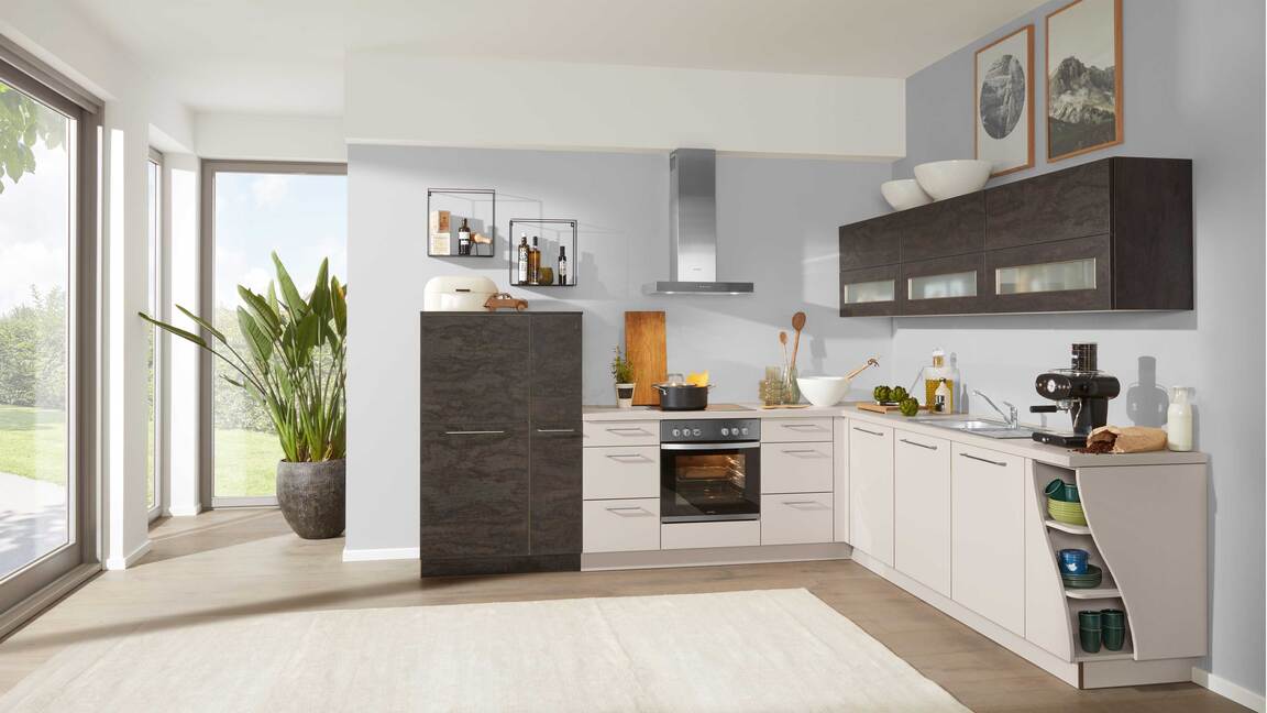 Interliving Küche Serie 3009 mit privileg Einbaugeräten