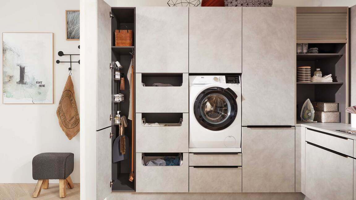 Interliving Küche Serie 3041 - Hauswirtschaftsraumlösung Interliving Küche Serie 3041 - Hauswirtschaftsraumlösung
