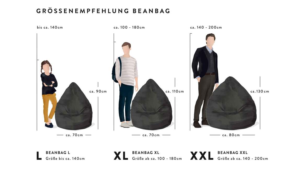 SITTING POINT beanbag easy L - Sitzmöbel