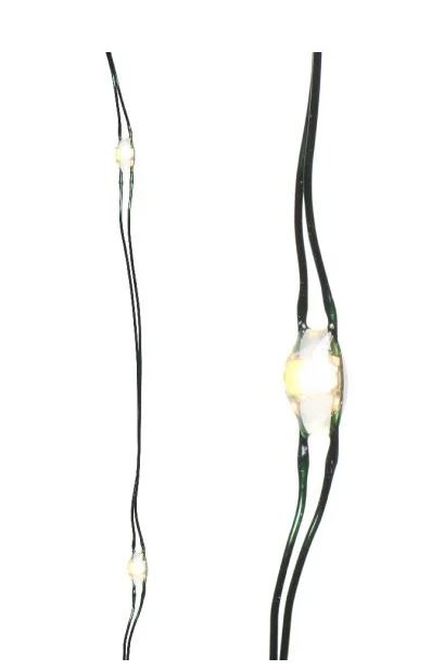 Kaemingk LED Kette Modell 107 - silber/warmes weiß