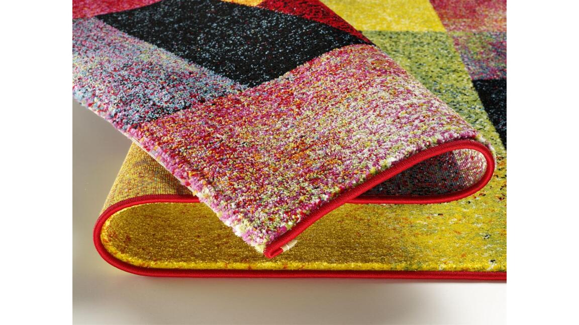 Moderner Webteppich Happiness New Shimmer