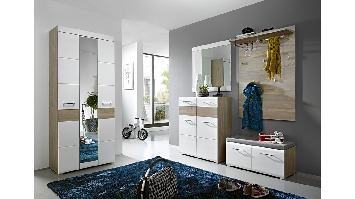 Wandgarderobe als Flurmöbel ✓ Bei Interliving Wassermann in Memmingen