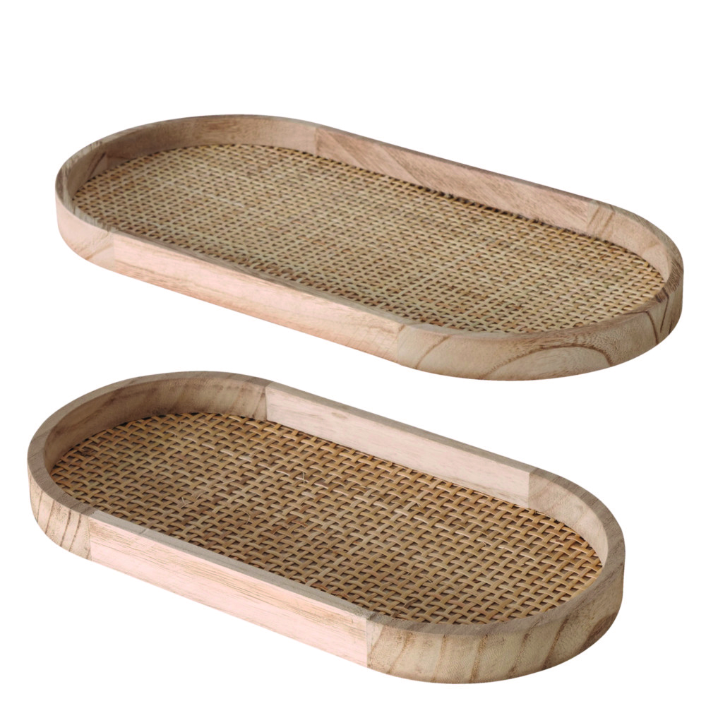Boltze Tablett Ceres - Natur