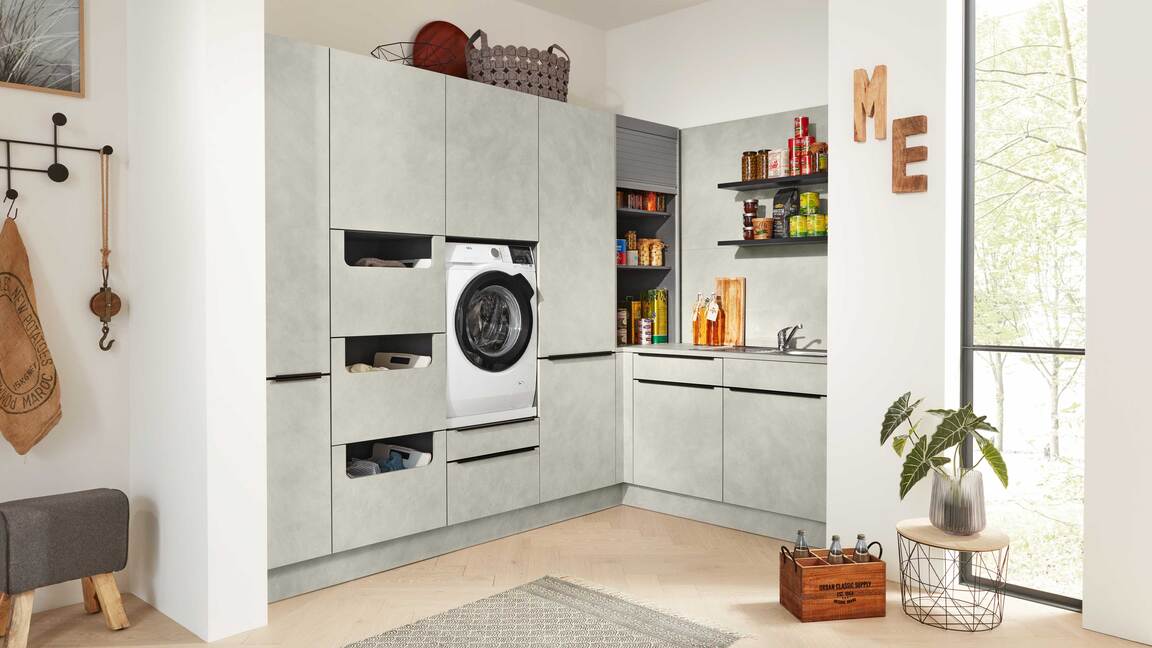 Interliving Küche Serie 3041 - Hauswirtschaftsraumlösung Interliving Küche Serie 3041 - Hauswirtschaftsraumlösung
