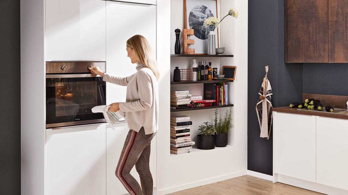 Interliving Küche Serie 3034 mit privileg Einbaugeräten Interliving Küche Serie 3034 mit privileg Einbaugeräten