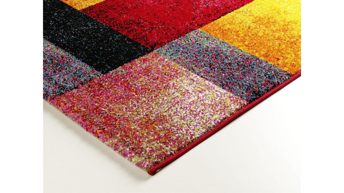Moderner Webteppich Happiness New Shimmer