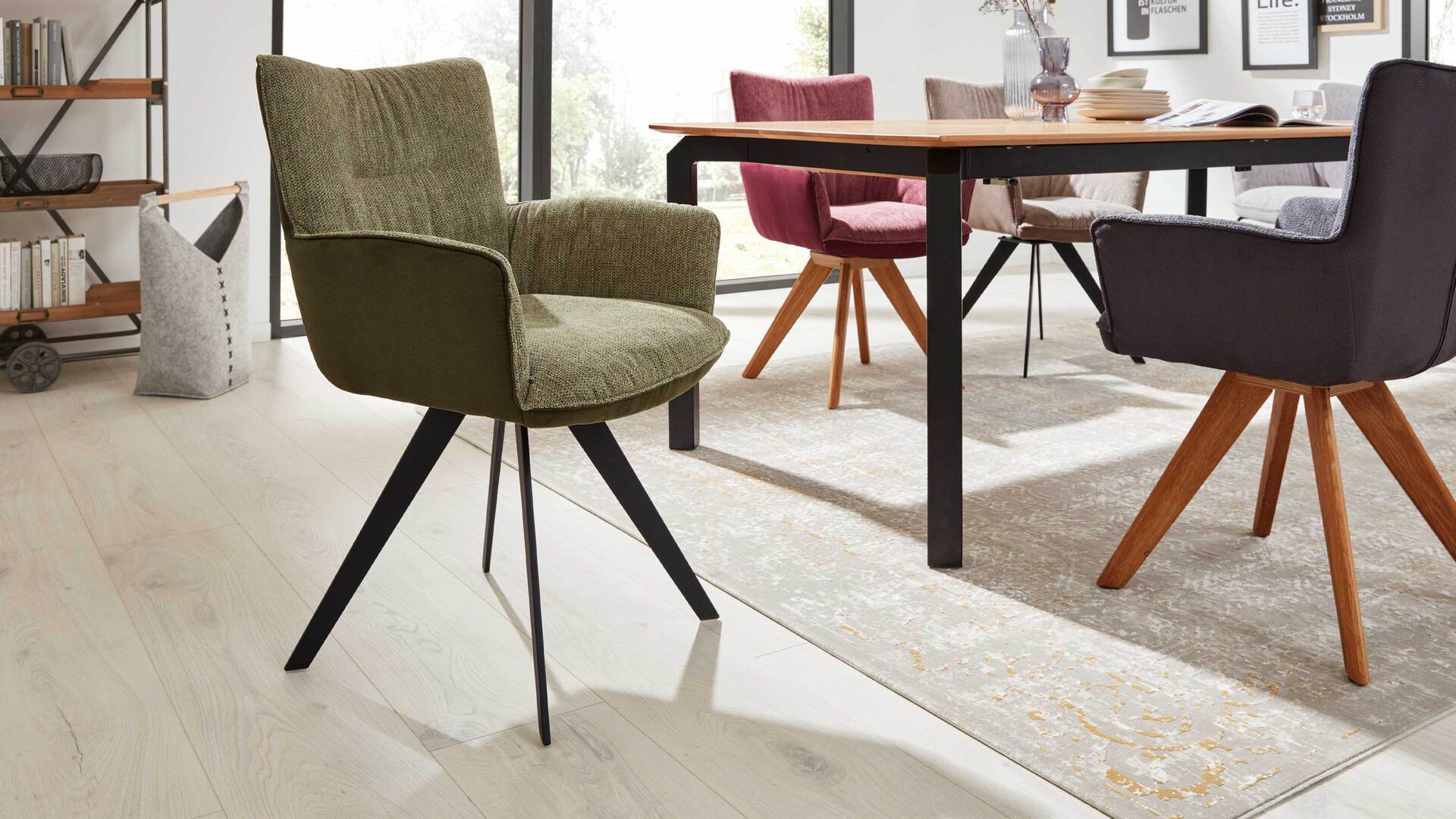 Interliving Esszimmer Serie 5111 – Schalensessel 9022-04