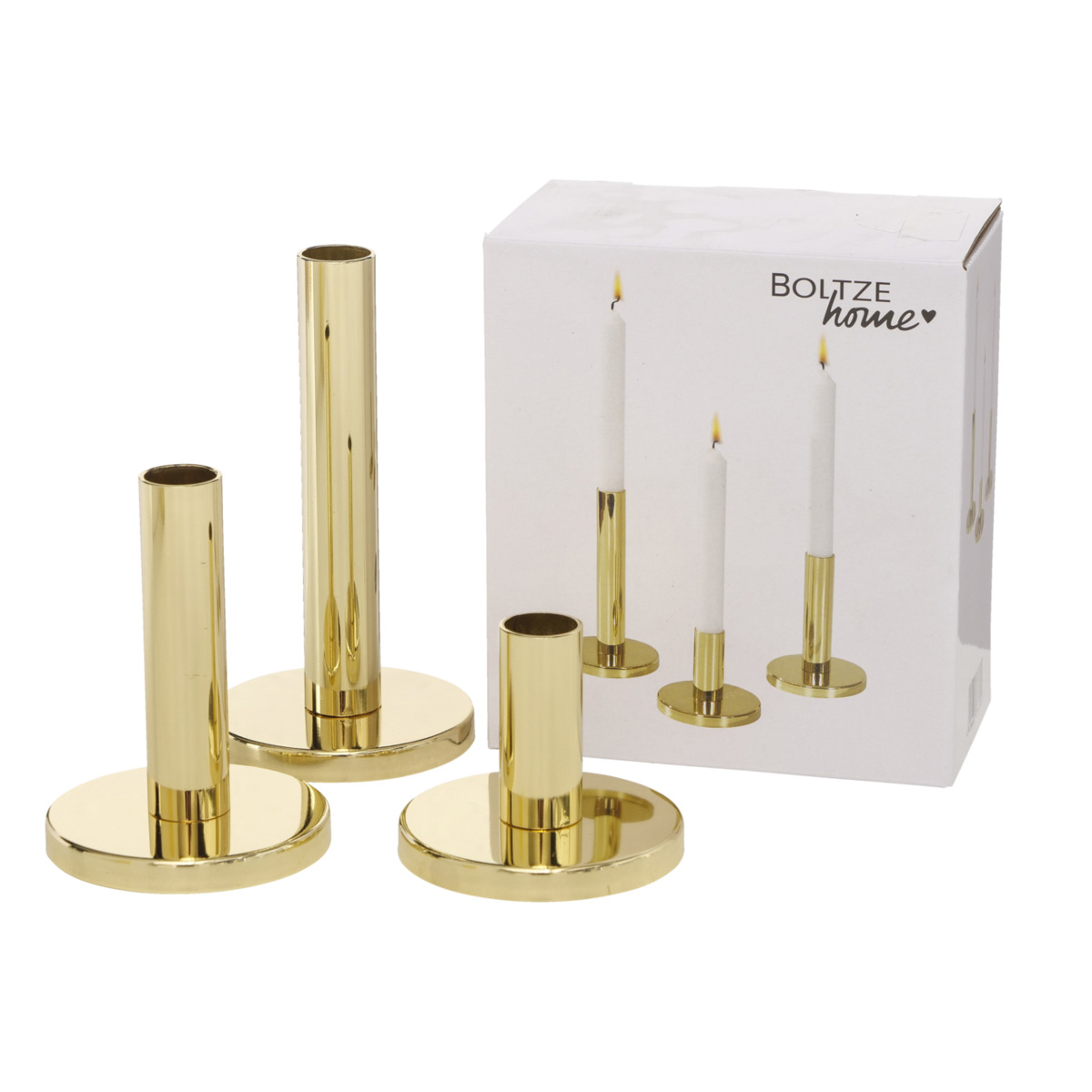 Boltze Kerzenleuchter Malko - Gold