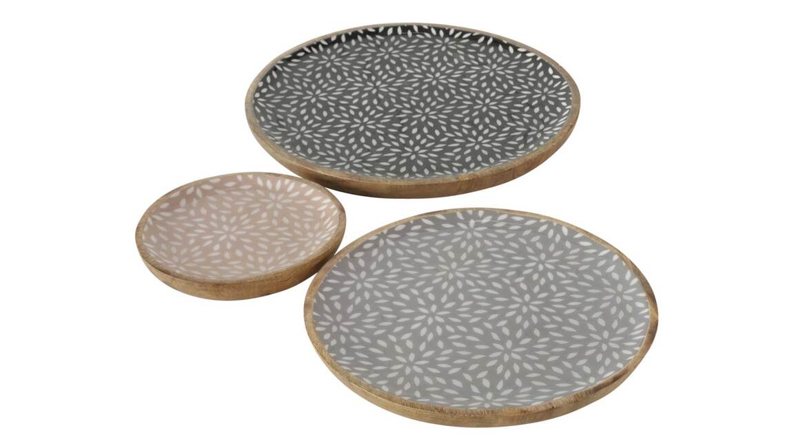Interliving BEST BUDDYS! Deko-Teller-Set Salina