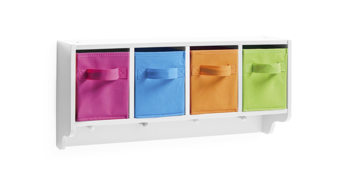 Kinder-Wandgarderobe