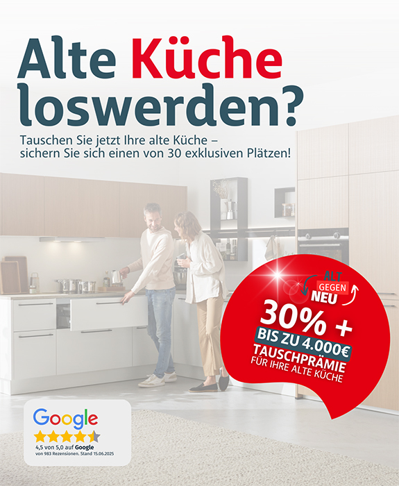 Alte Küche loswerden? Möbel Wassermann