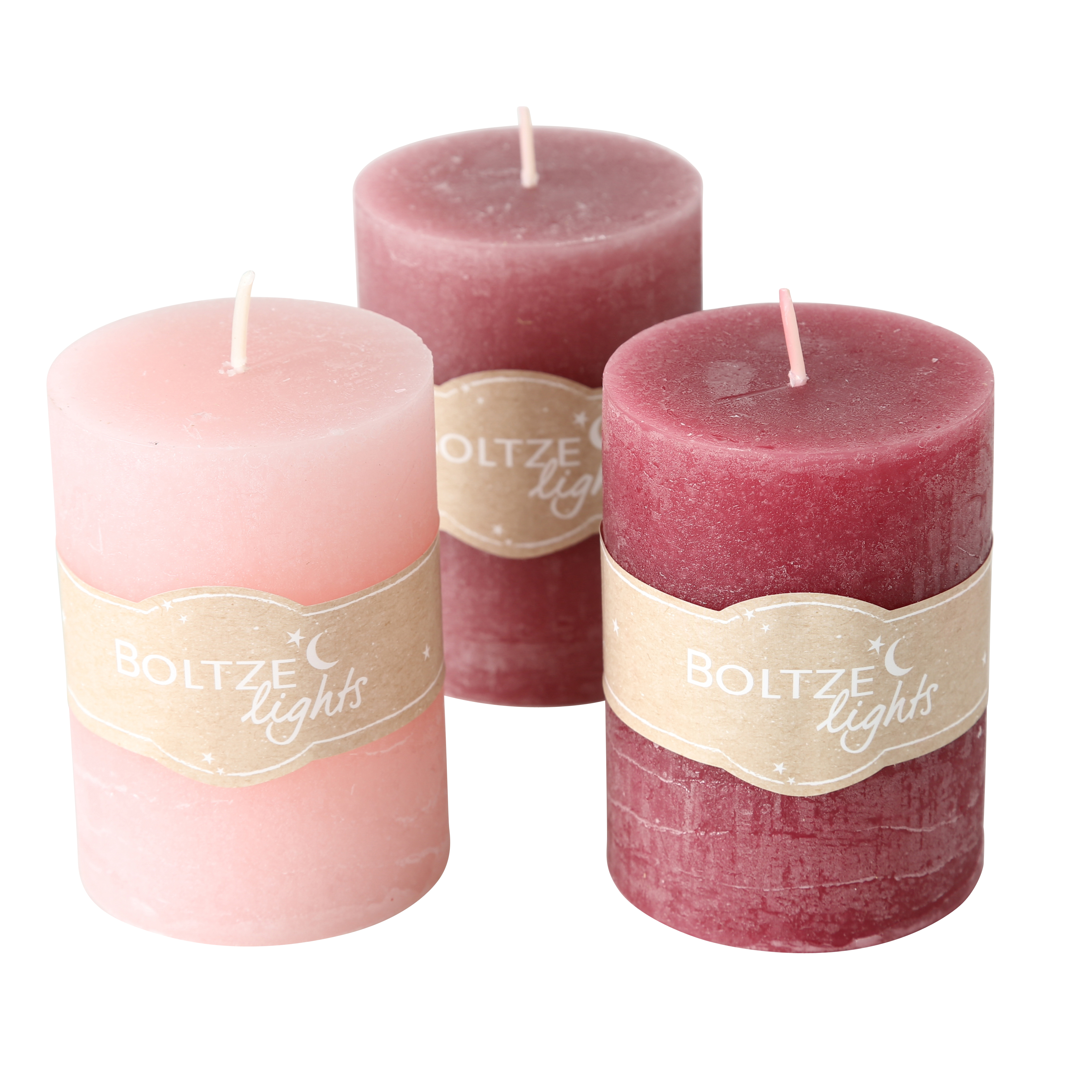 Boltze Kerze Rosi - rosa