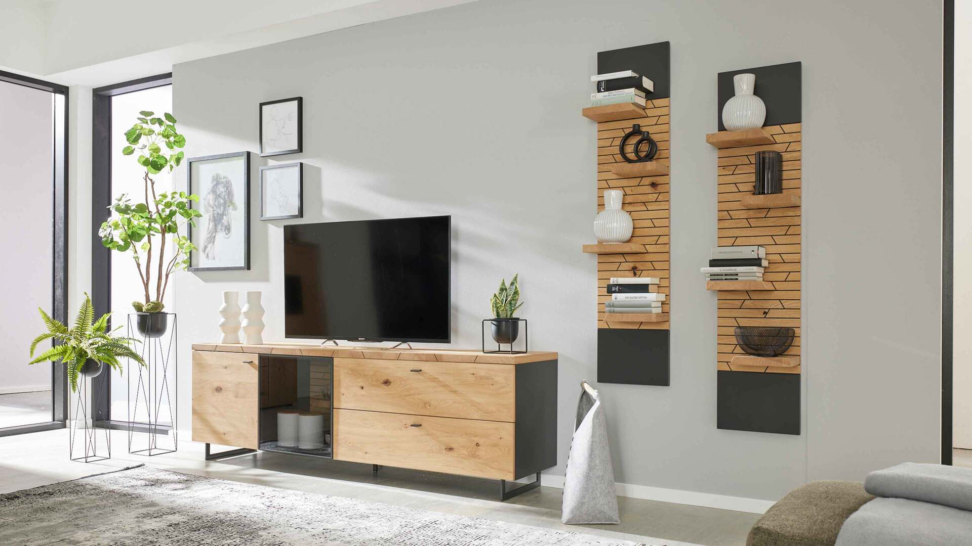 Interliving Wohnzimmer Serie 2108 - Wohnwand 780001M-32 Interliving Wohnzimmer Serie 2108 - Wohnwand 780001M-32