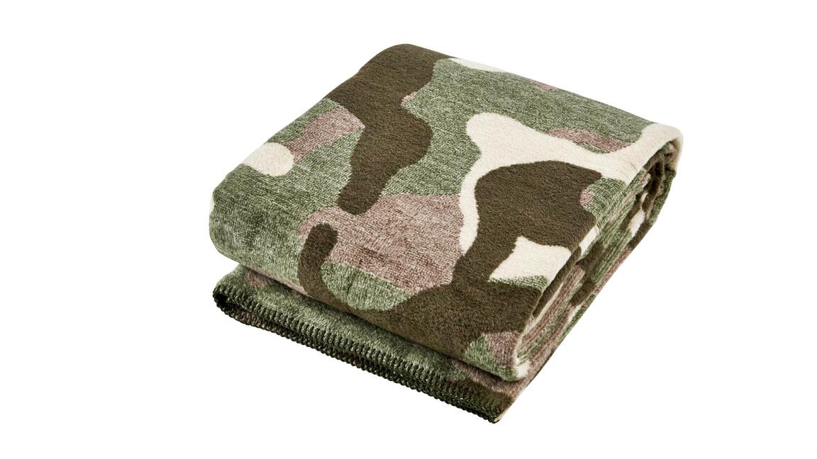done.® Wohndecke Blanket Camouflage