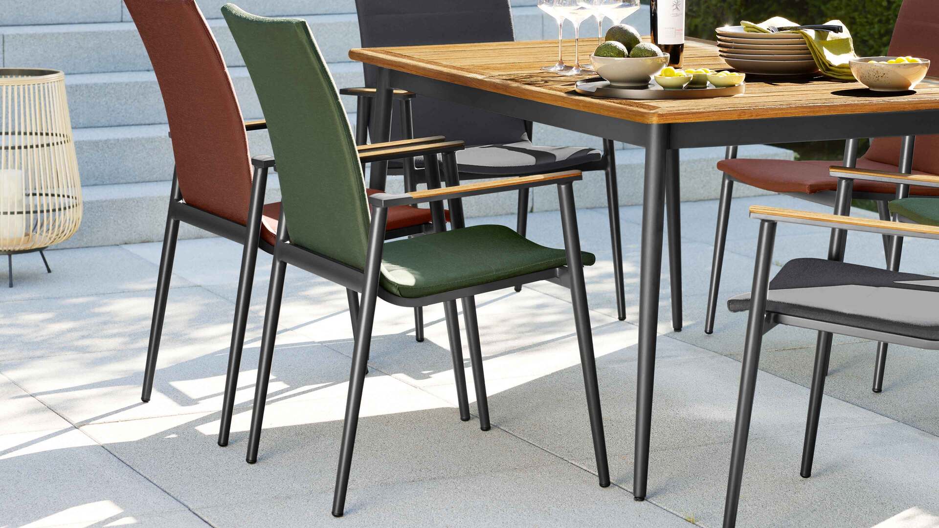 Interliving Gartenmöbel Serie 7001 – Hochlehnstuhl