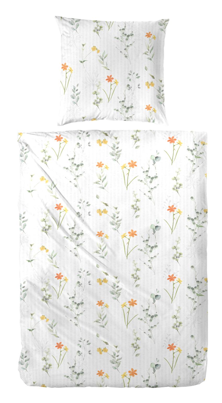 Bettwäsche mit Blumenmuster 