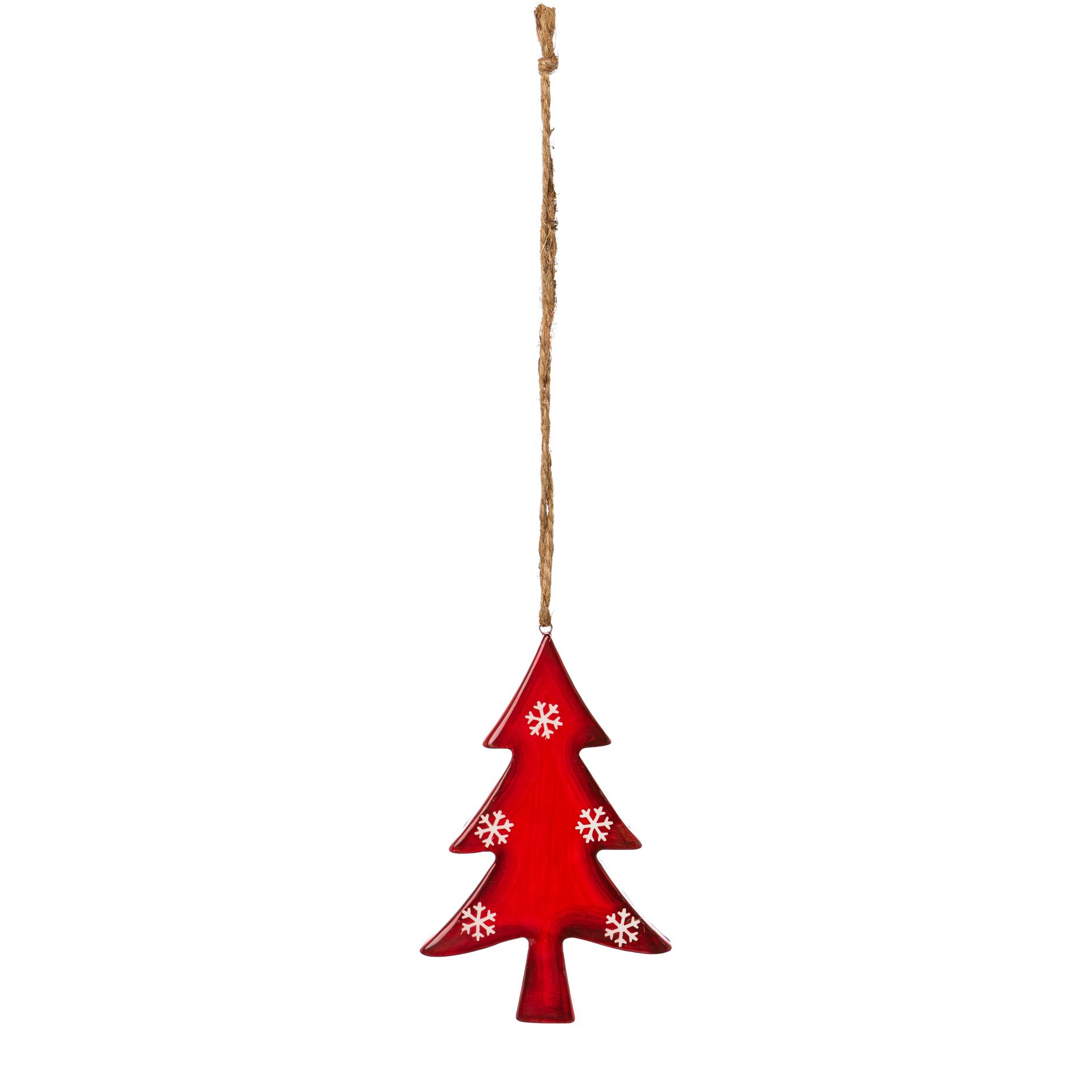 Gasper Keramik Baum Hänger Platon - rot