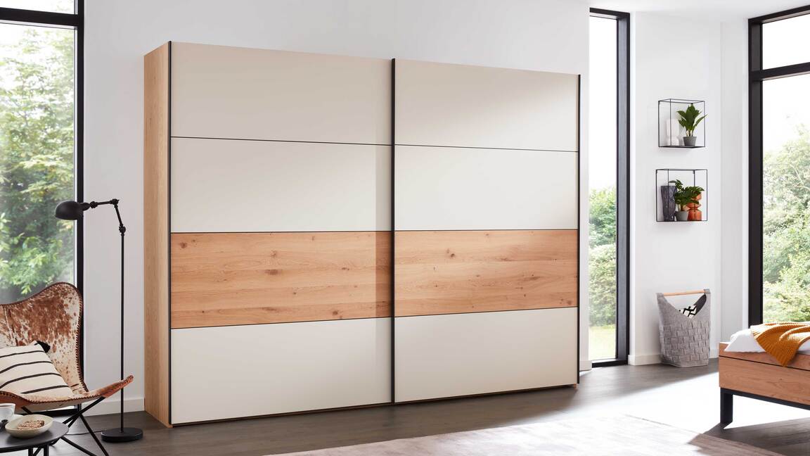 Interliving Schlafzimmer Serie 1024 – Schwebetürenschrank 982706