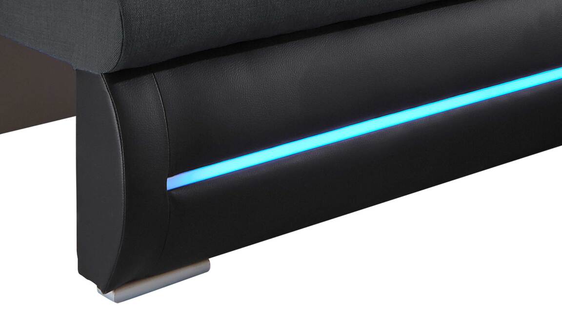 Ecksofa bzw. Eckcouch mit LED-Beleuchtung Ecksofa bzw. Eckcouch mit LED-Beleuchtung