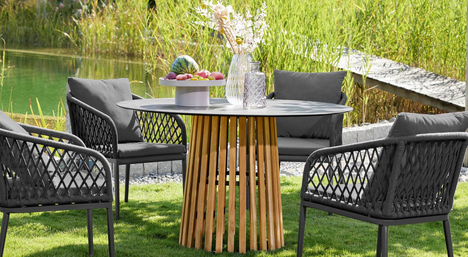 Interliving Gartenmöbel Serie 7004 – Tisch G163