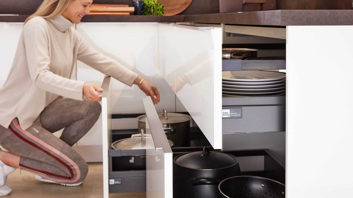 Interliving Küche Serie 3034 mit privileg Einbaugeräten Interliving Küche Serie 3034 mit privileg Einbaugeräten