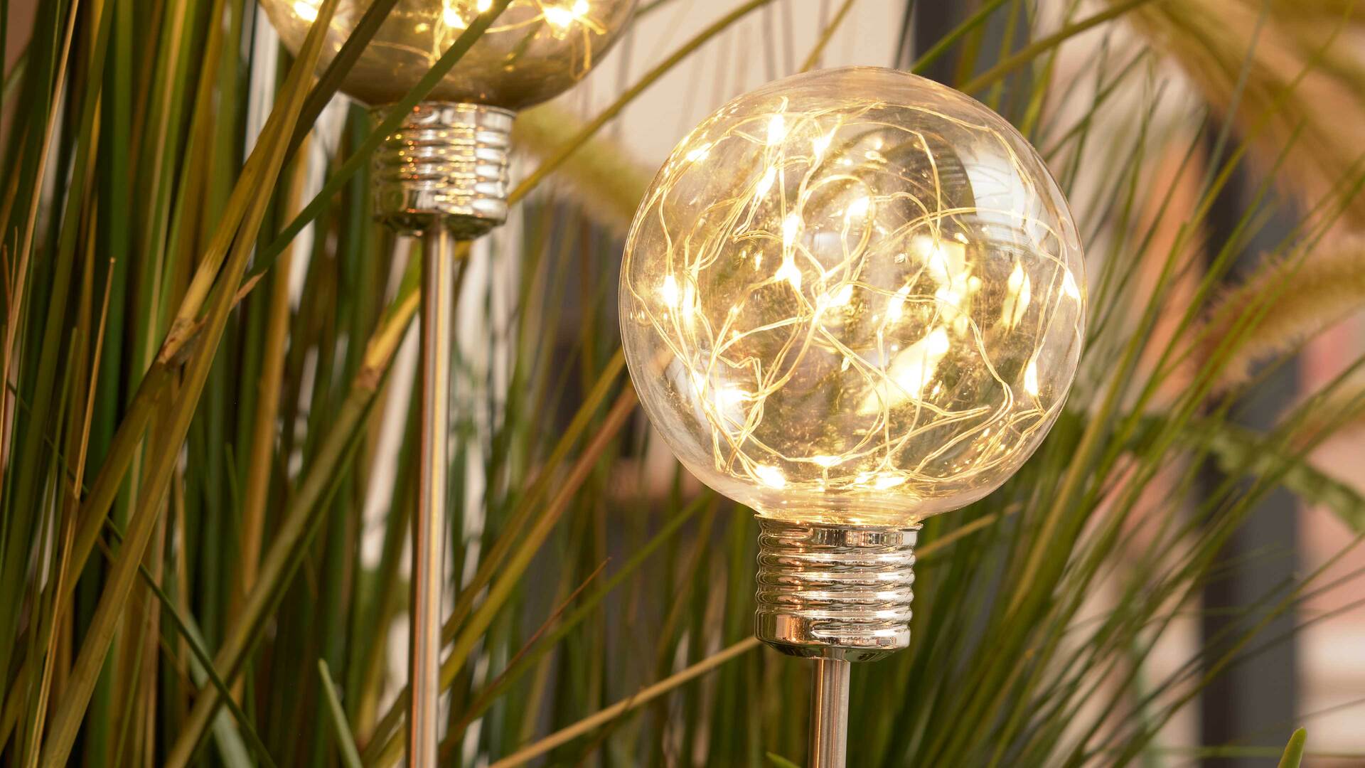 Interliving BEST BUDDYS! Solar Stab-Leuchtkugel