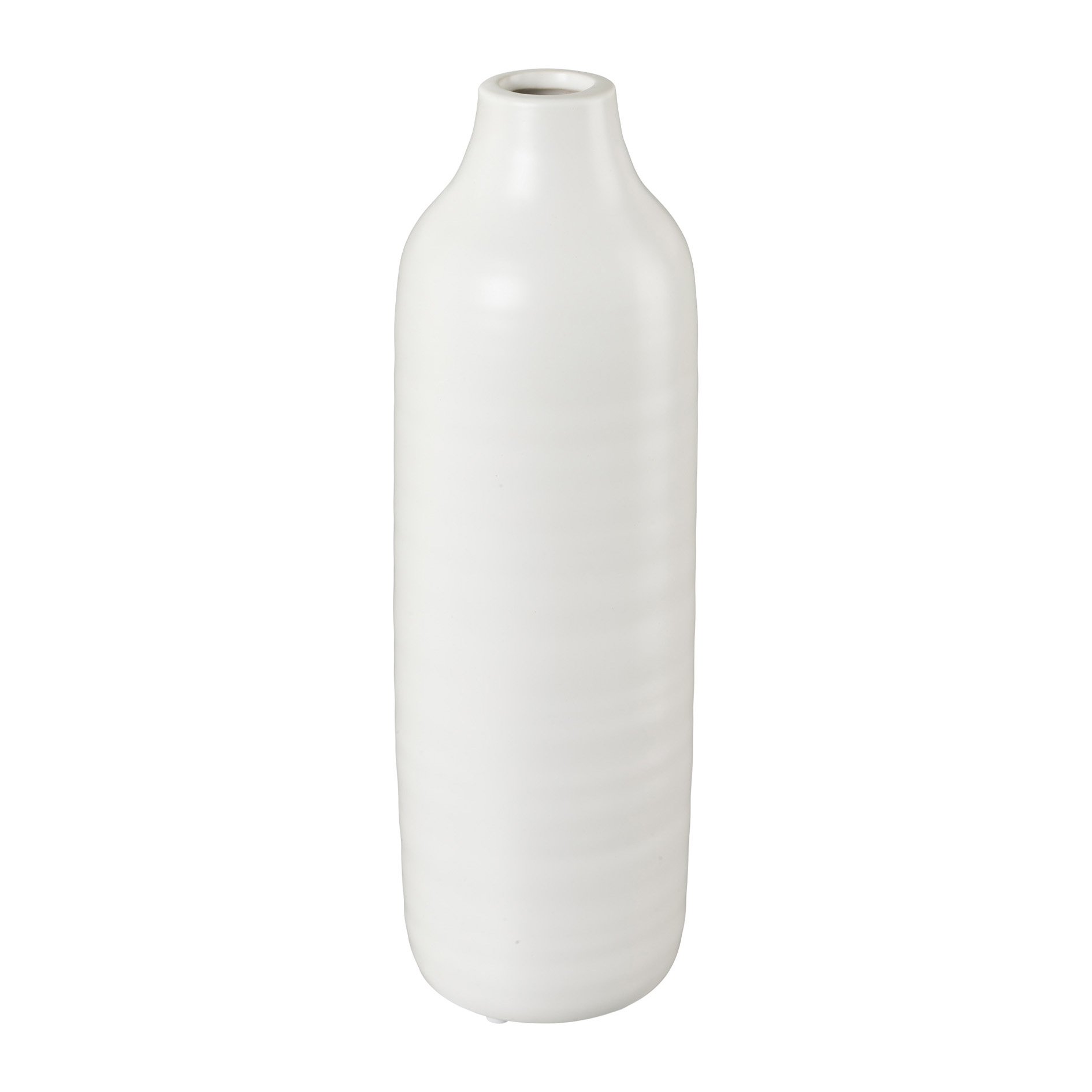 Gasper Vase Winola - weiß