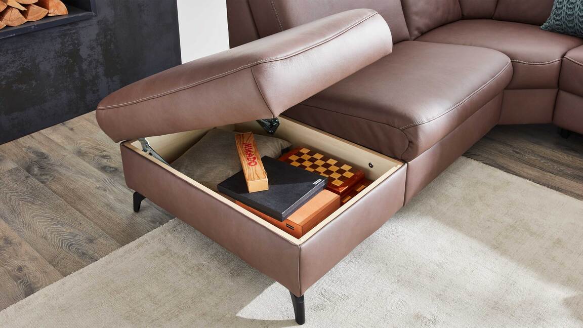 Himolla 1919 - Ecksofa mit motorischen Funktionen