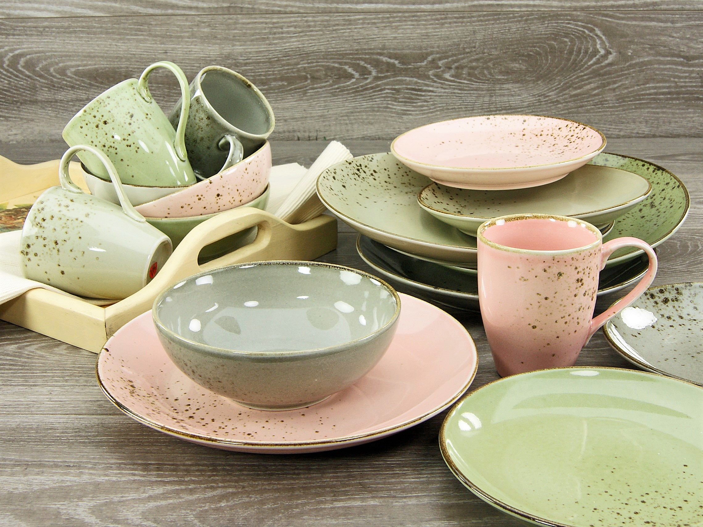 Creatable Sojaschale Nature Collection Rose - Rose