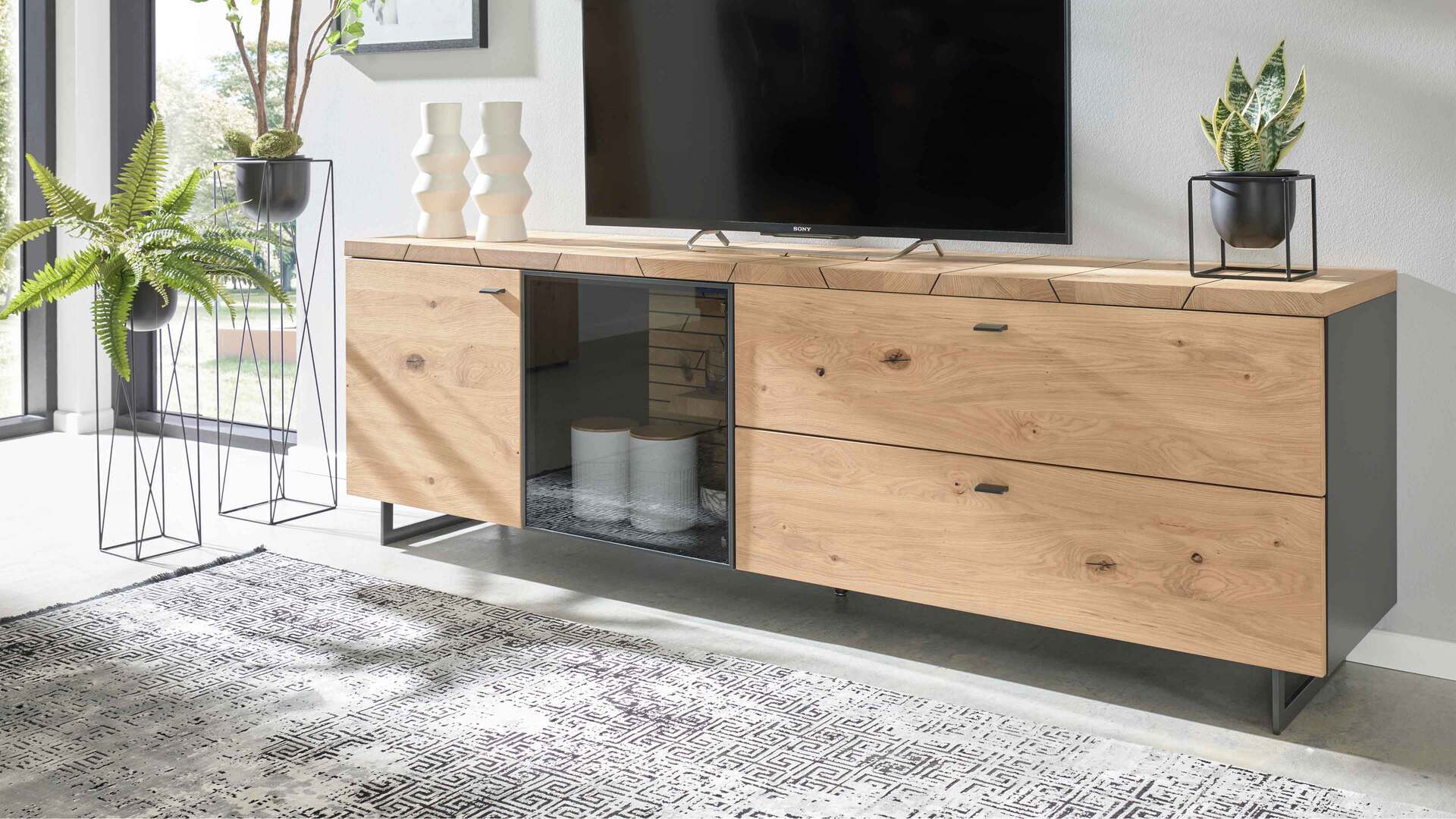 Interliving Wohnzimmer Serie 2108 - Wohnwand 780001M-32 Interliving Wohnzimmer Serie 2108 - Wohnwand 780001M-32