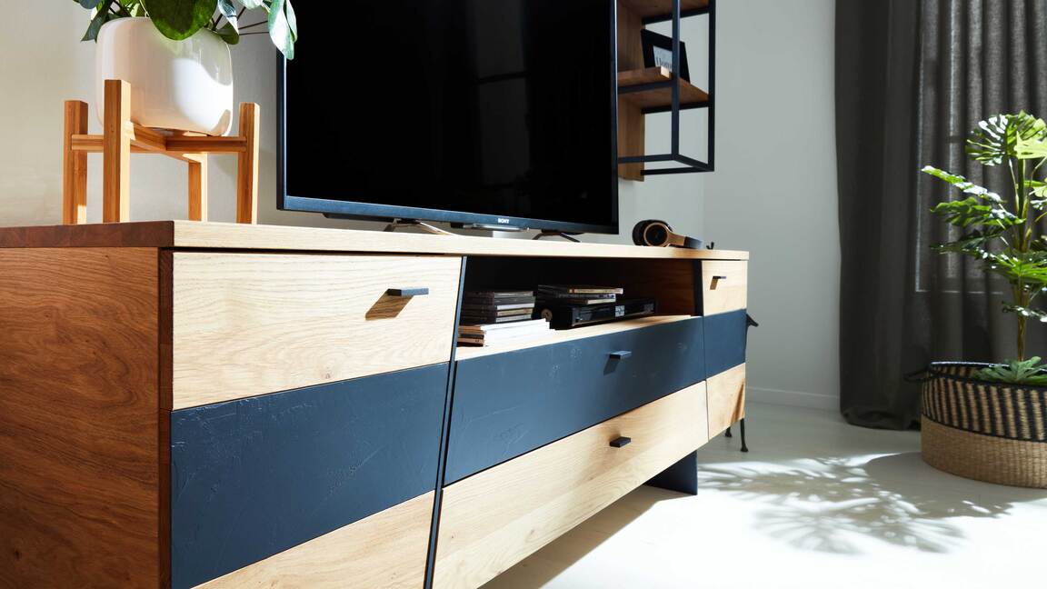 Interliving Wohnzimmer Serie 2021 - Wohnwand 44 03 HH 88