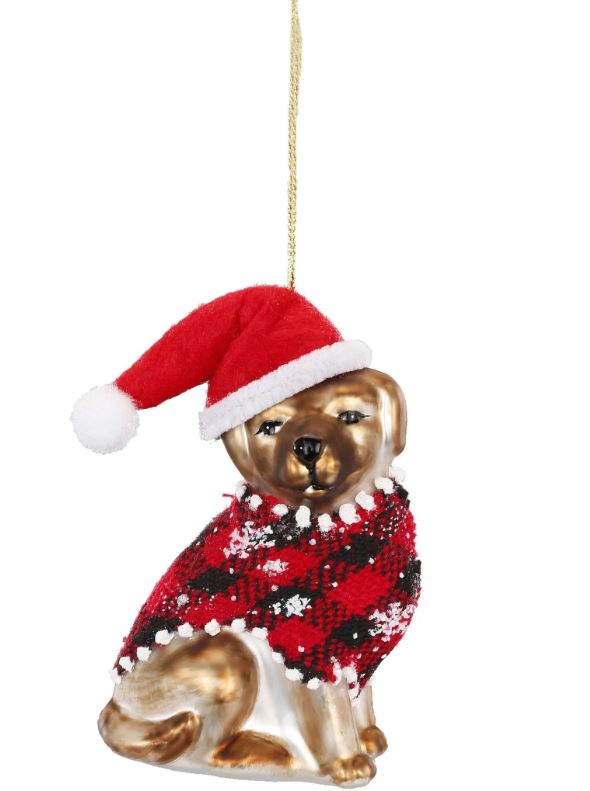 Weihnachtshund 9cm