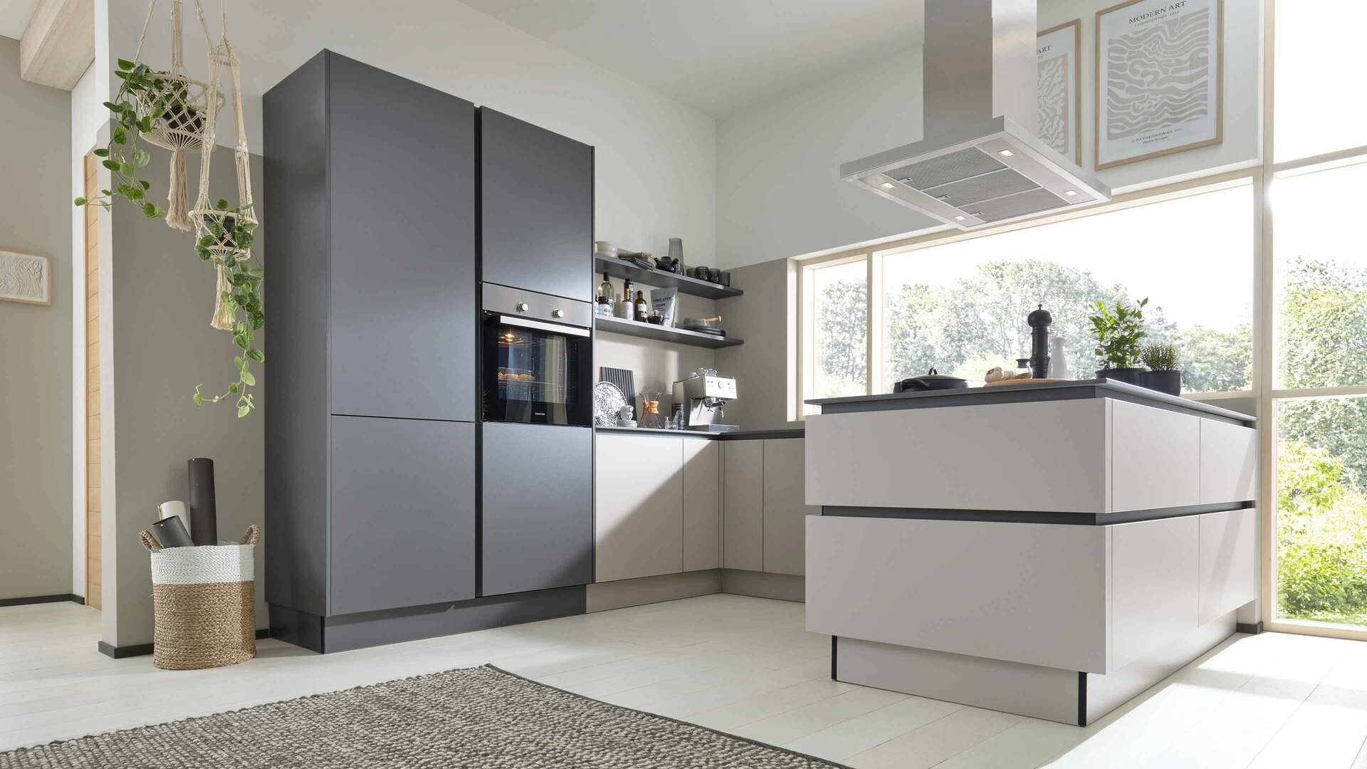 Interliving Küche Serie 3060 mit Constructa Einbaugeräten