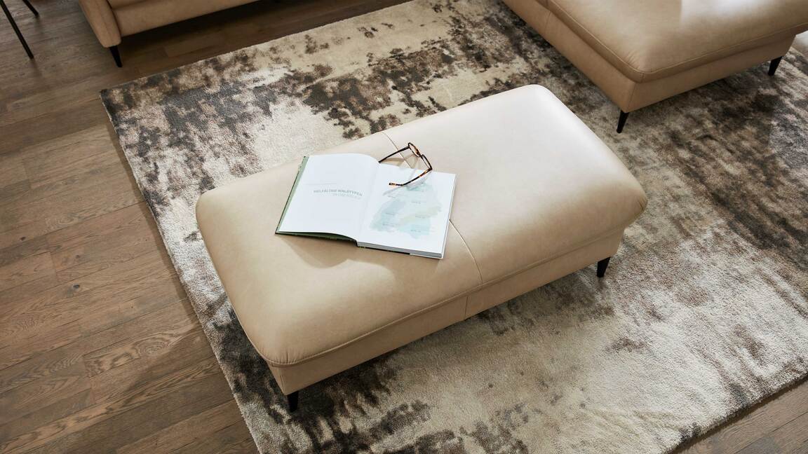 Interliving Sofa Serie 4357 - Hocker  XXL Ho