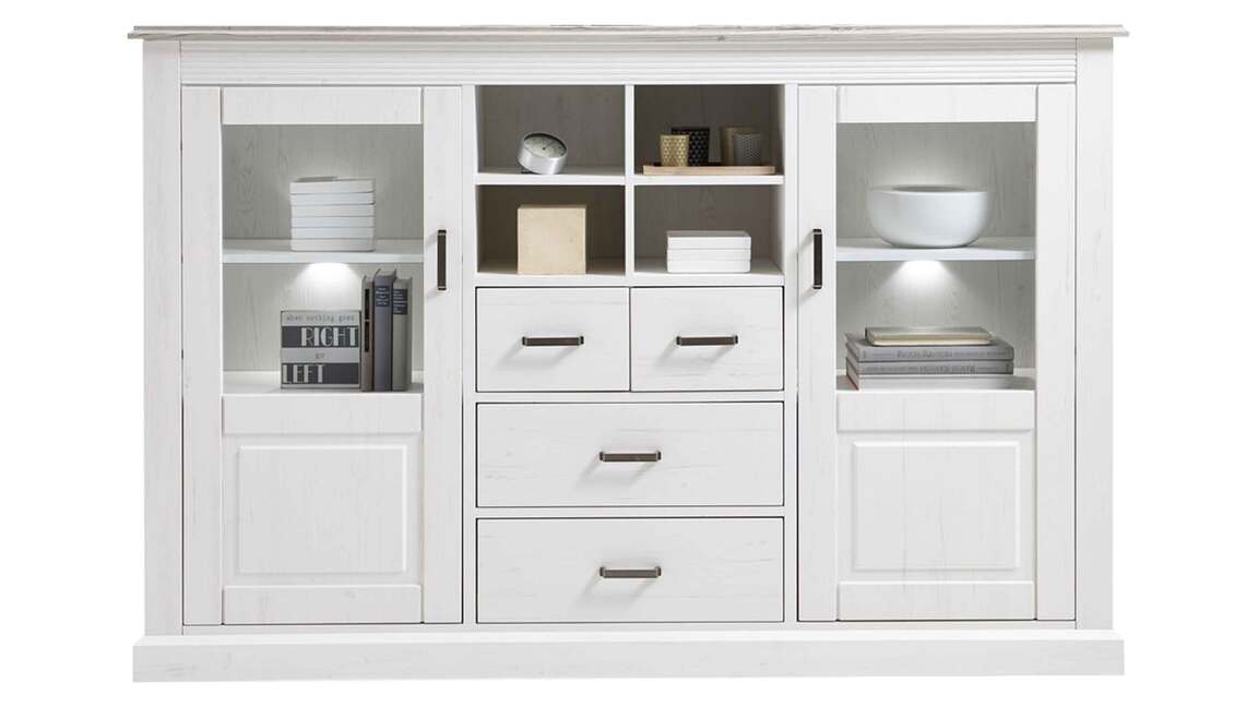 Highboard inklusive Beleuchtung bzw. Kommode
