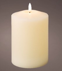 Kaemingk Kerze 485315 - warm weiß