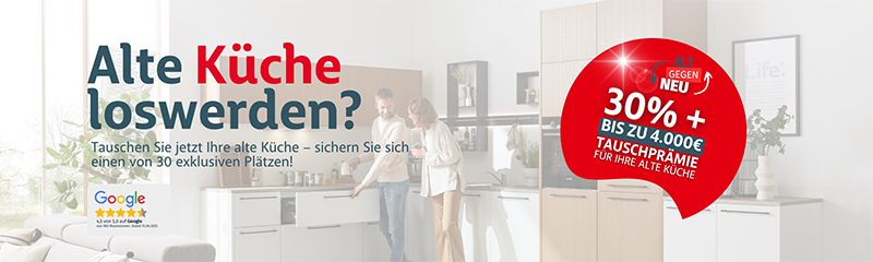 Alte Küche loswerden? Möbel Wassermann