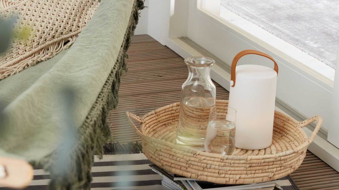 Interliving BEST BUDDYS! Outdoor-Tischleuchte Aruba
