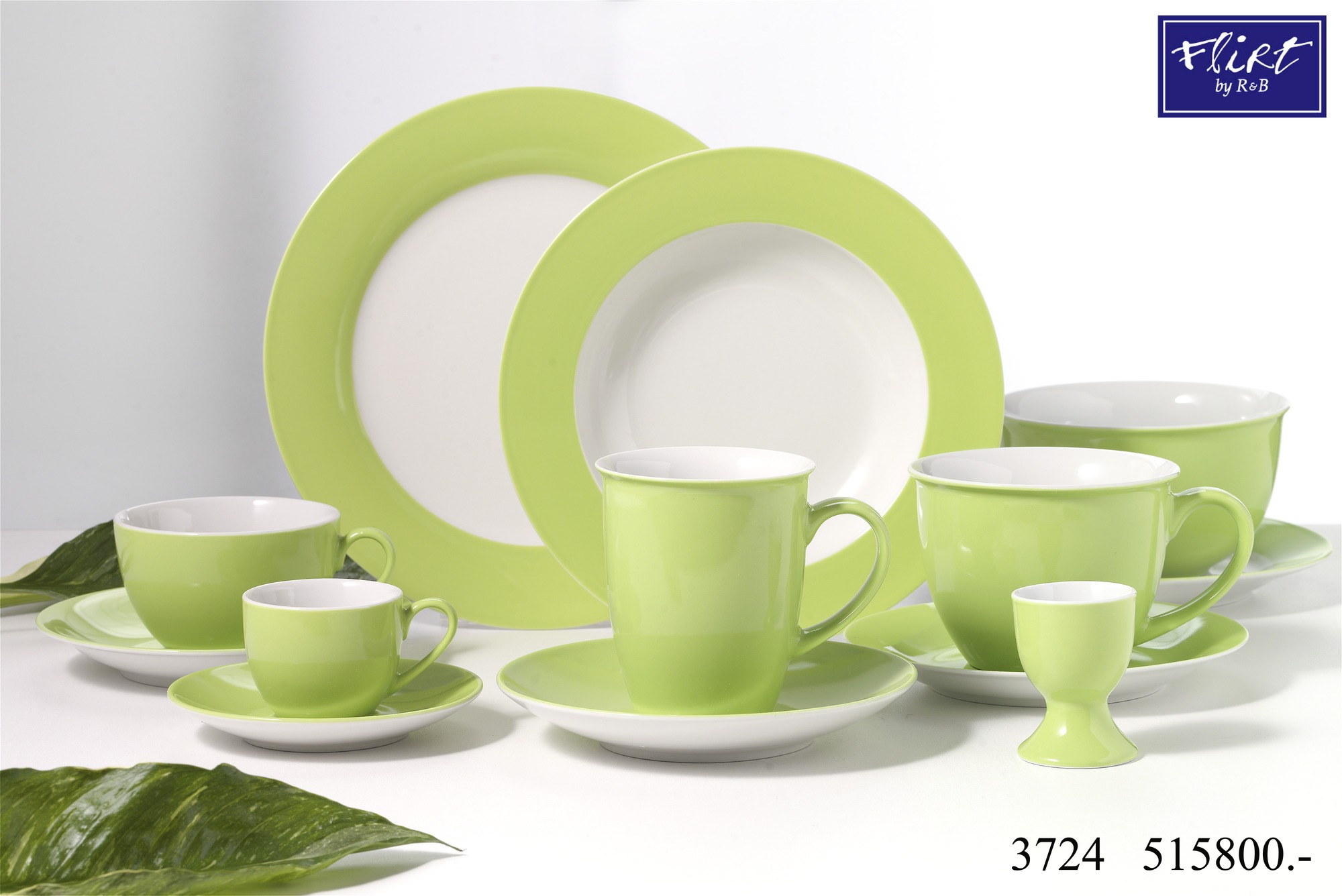 Ritzenhoff Jumbo-Obertasse Doppio gruen - grün