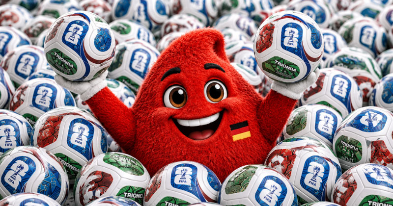 Fußball WM Aktion bei Möbel Wassermann