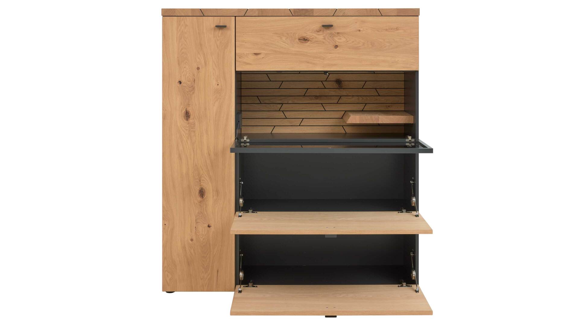 Interliving Wohnzimmer Serie 2108 - Highboard 780107-32 Interliving Wohnzimmer Serie 2108 - Highboard 780107-32
