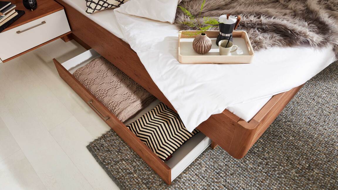 Interliving Schlafzimmer Serie 1022 – Bettschubladen-Set 82000